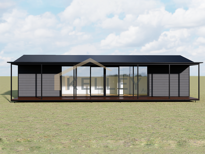 40ft Expandable  Home -3 Bedrooms