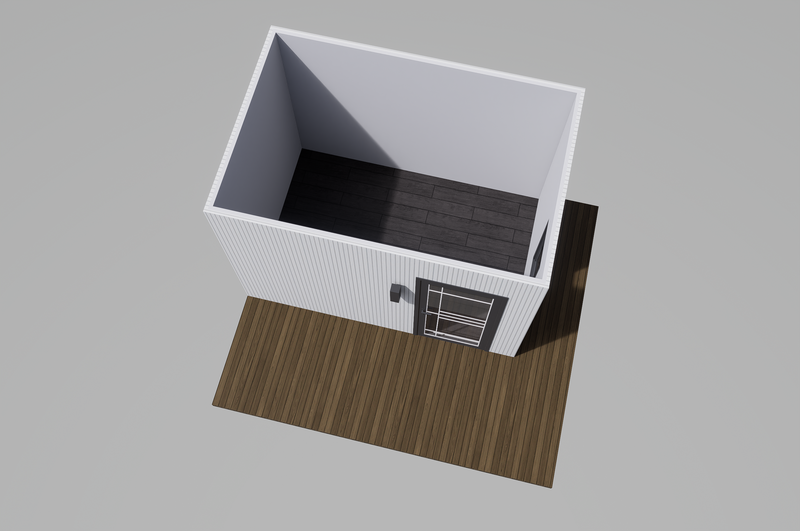 Modular home (12FT-8FT 3.86m*2.64m)