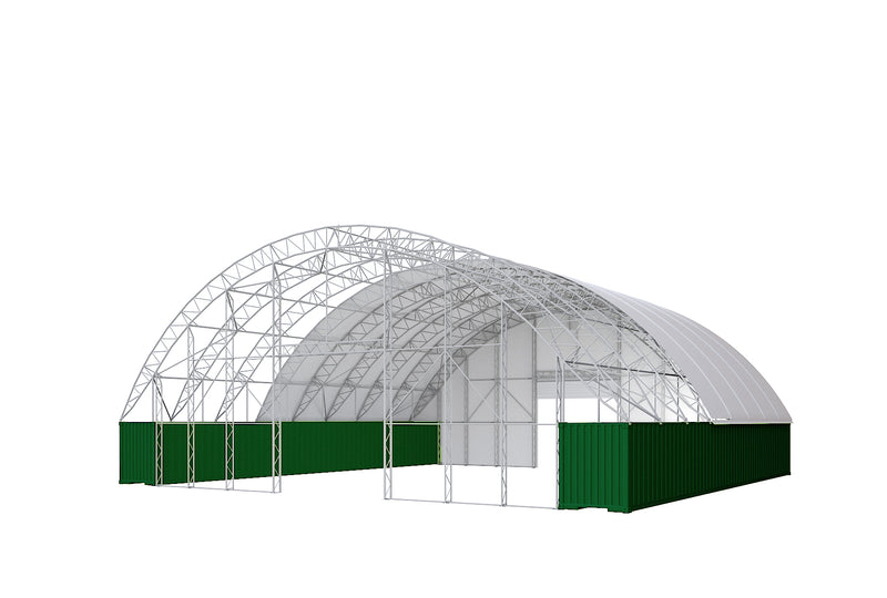 40ft (12m) Double Truss Fixed Tube End Wall