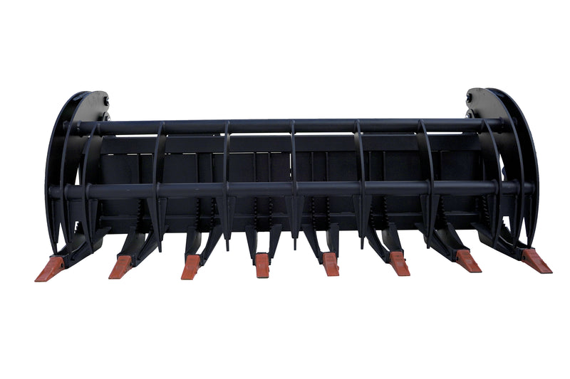 78" Heavy Root Grapple Rake(For Grass)