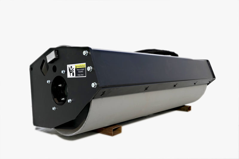 72" Skid Steer Vibratory Roller 24" Smooth Drum Attachment