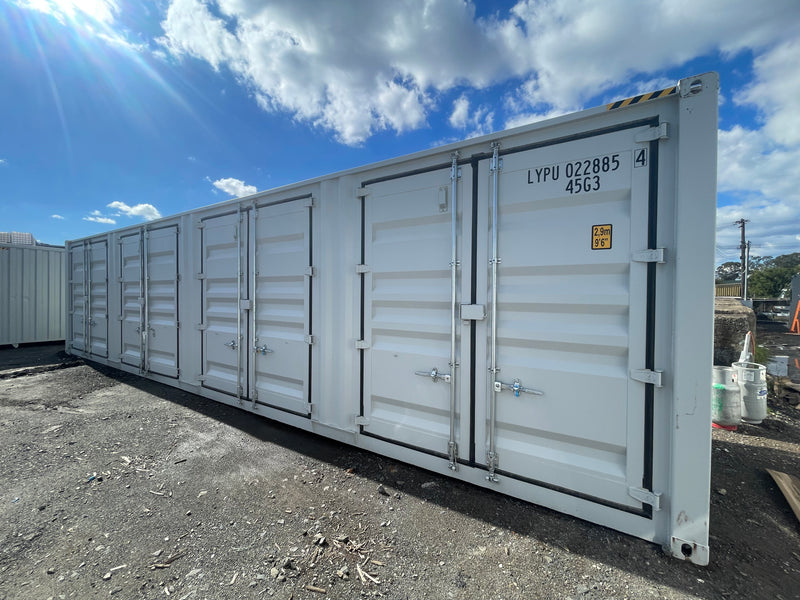 40ft High Cube Four Multi Doors Container