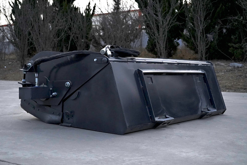 72'' Rotary Skid Steer Broom
