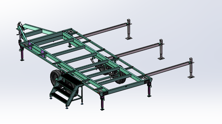 6m Trailer for Slide Out Pods