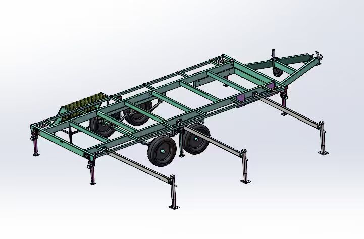 6m Trailer for Slide Out Pods