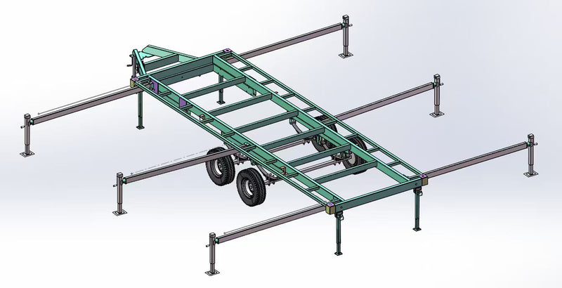 20ft/6m Trailer-For 20ft Expandable Home