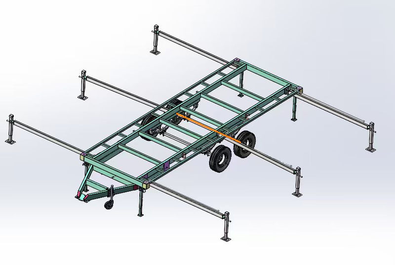 20ft/6m Trailer-For 20ft Expandable Home