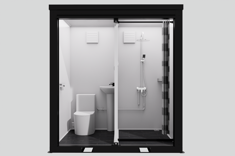 LUX Left Toilet Right Shower