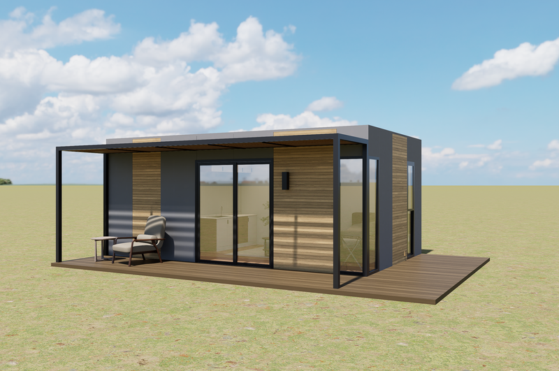 Modular houses 12FT-28FT(3.66m*8.54m)