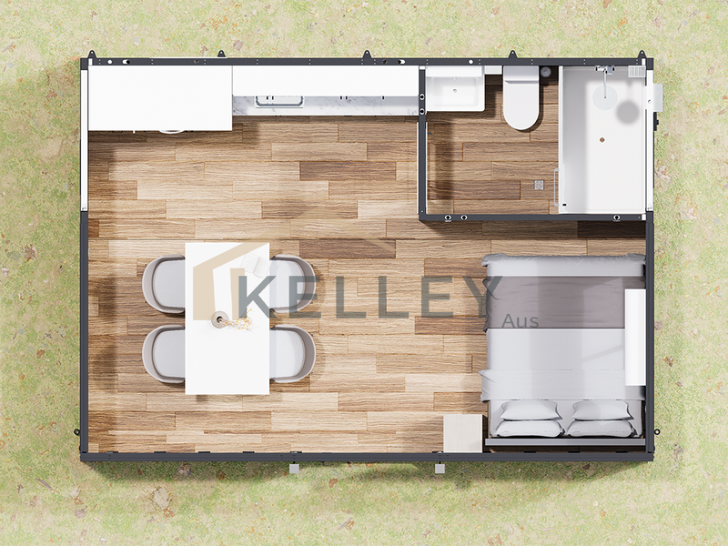 N01-13ft Expandable Home-1 Bed