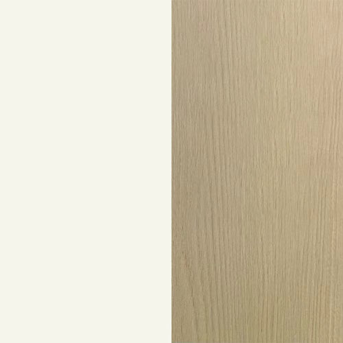 Natural Oak & White