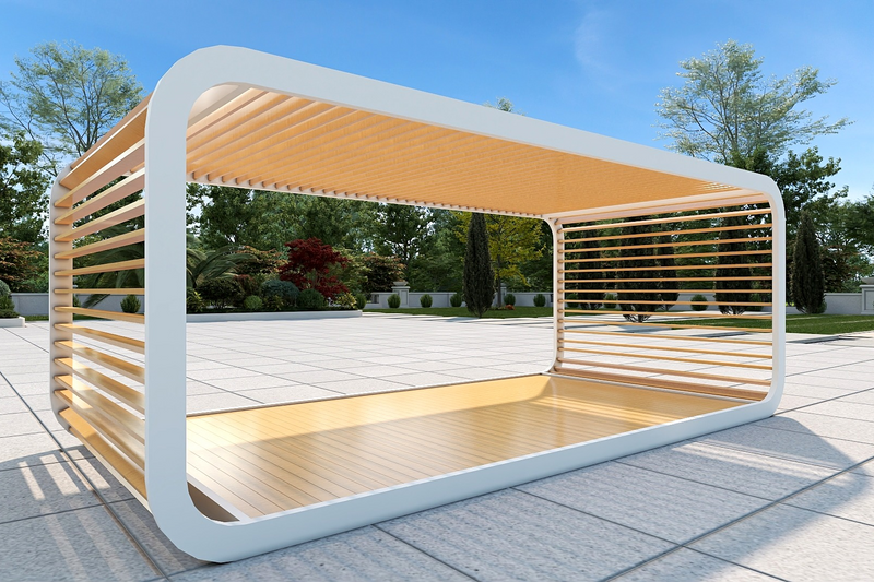 Slatted Pergola