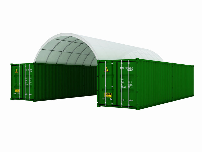 C2040 20ft x 40ft Container Dome (6m x 12m)