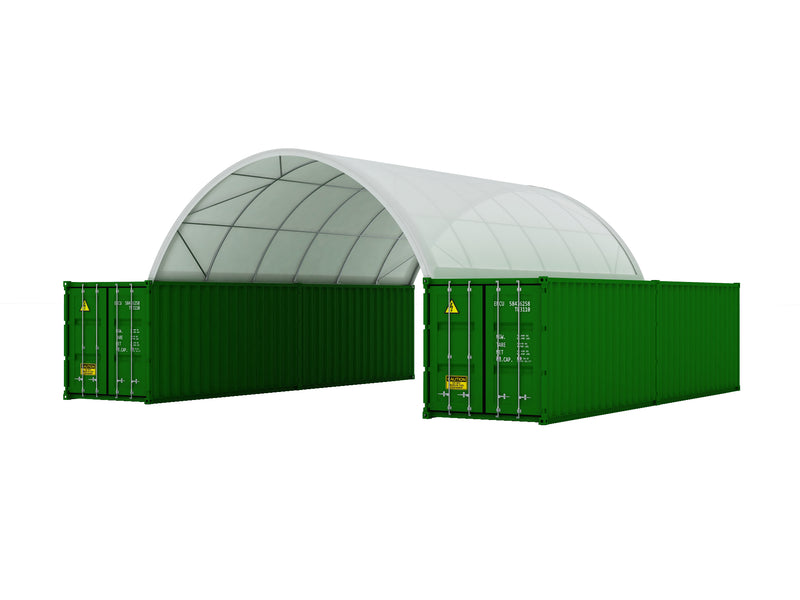 C2640 26ft x 40ft Container Dome (8m x 12m)