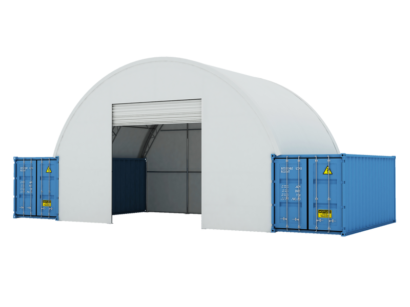 C3320 33ft x 20ft Container Dome (10m x 6m)