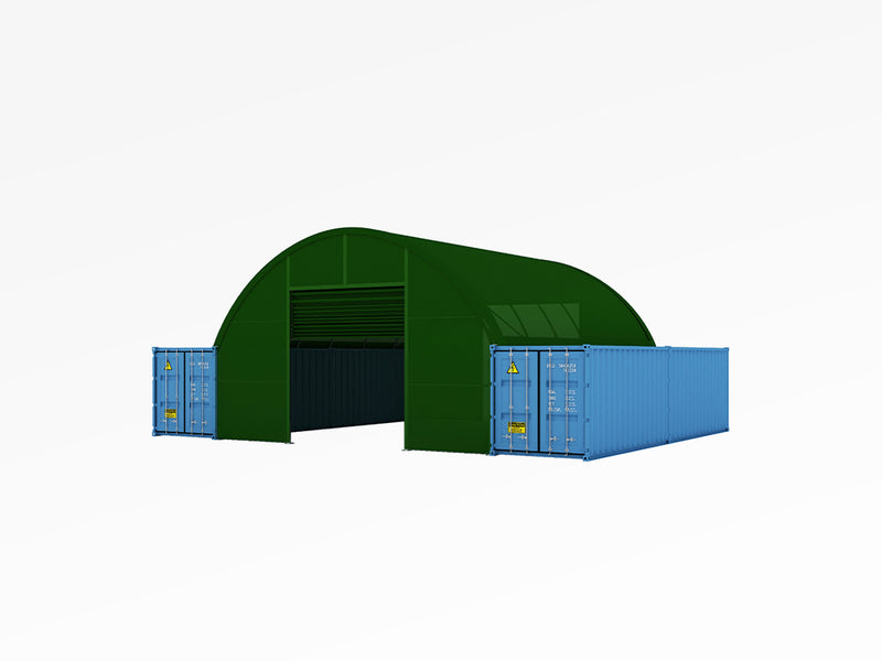 C3340 33ft x 40ft Container Dome (10m x 12m)