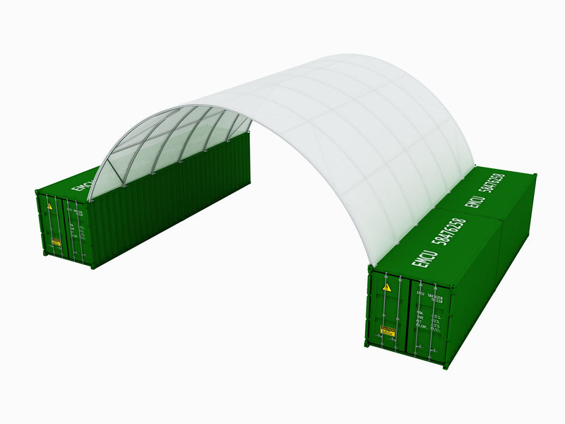 C404015- 40ft x 40ft Container Dome (12m x 12m)