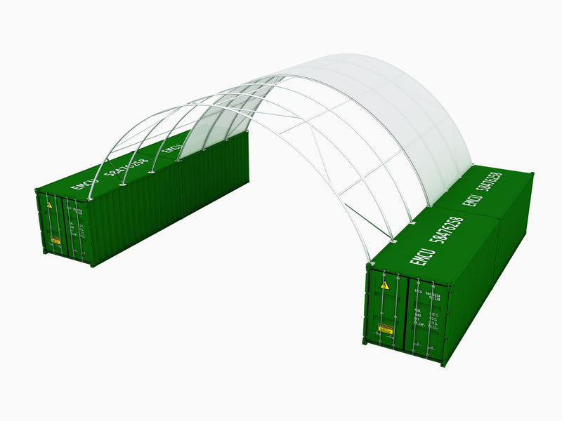 C404015- 40ft x 40ft Container Dome (12m x 12m)