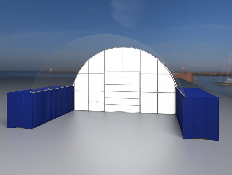 40ft (12m) Fixed Tube End Wall