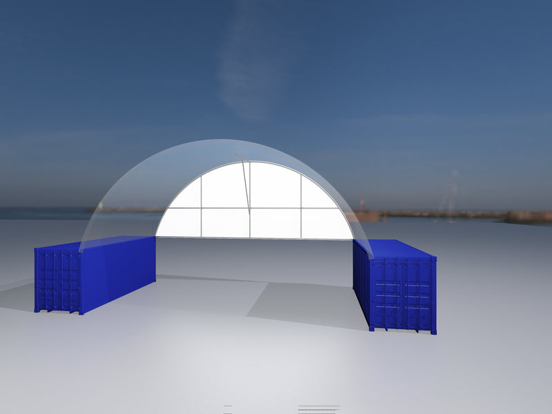 40ft (12m) Fixed Tube End Wall