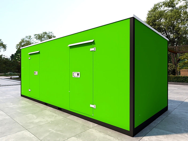 20FT Foldable Warehouse 2 side entry doors with Internal Partitioning